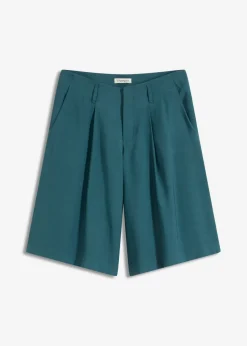 Bermudas anchas con pinzas