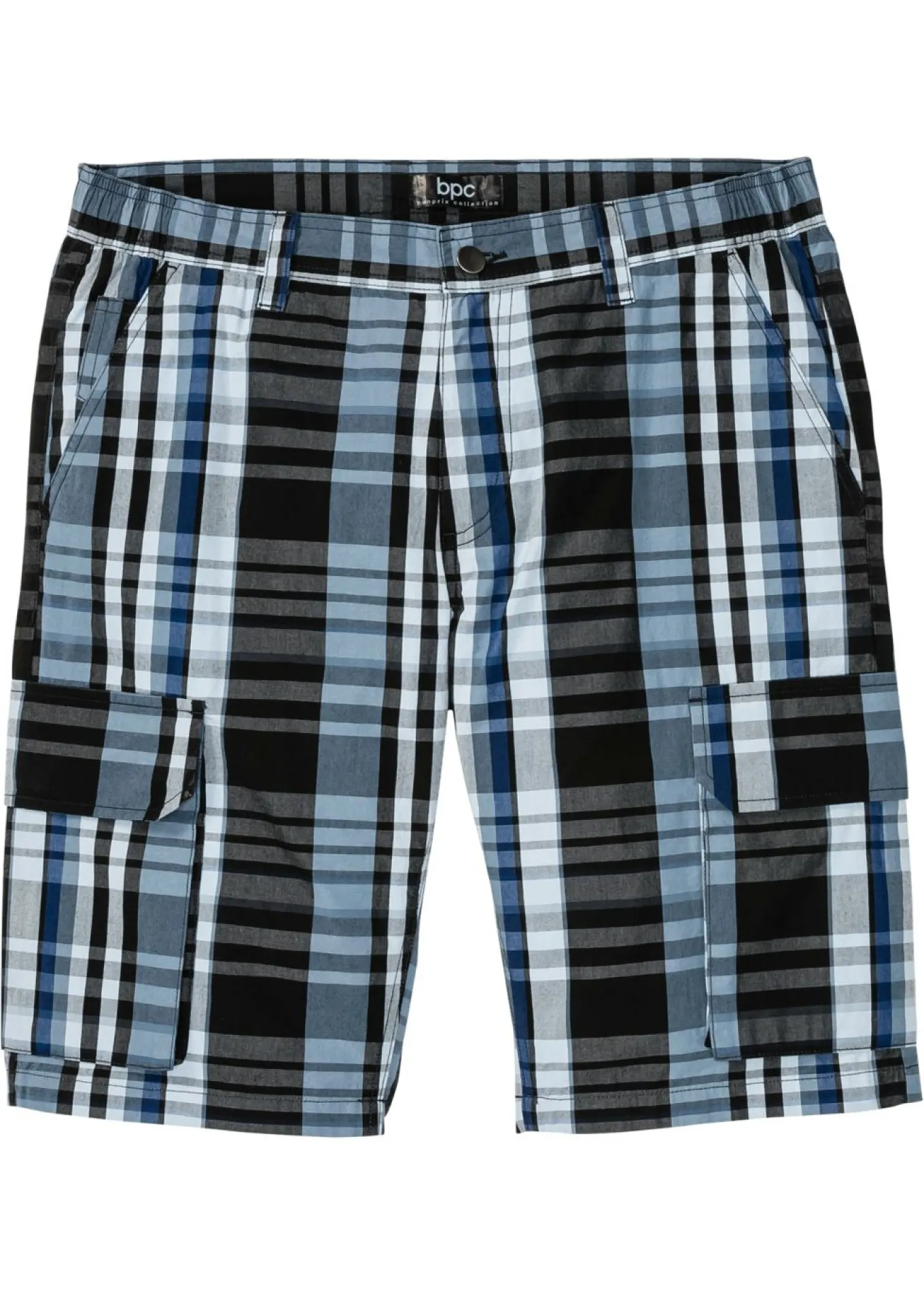 Bermudas cargo con cintura cómoda, regular fit