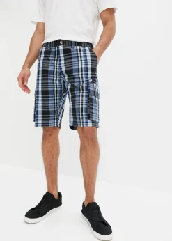 Bermudas cargo con cintura cómoda, regular fit