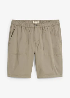Bermudas con cintura cómoda, regular fit