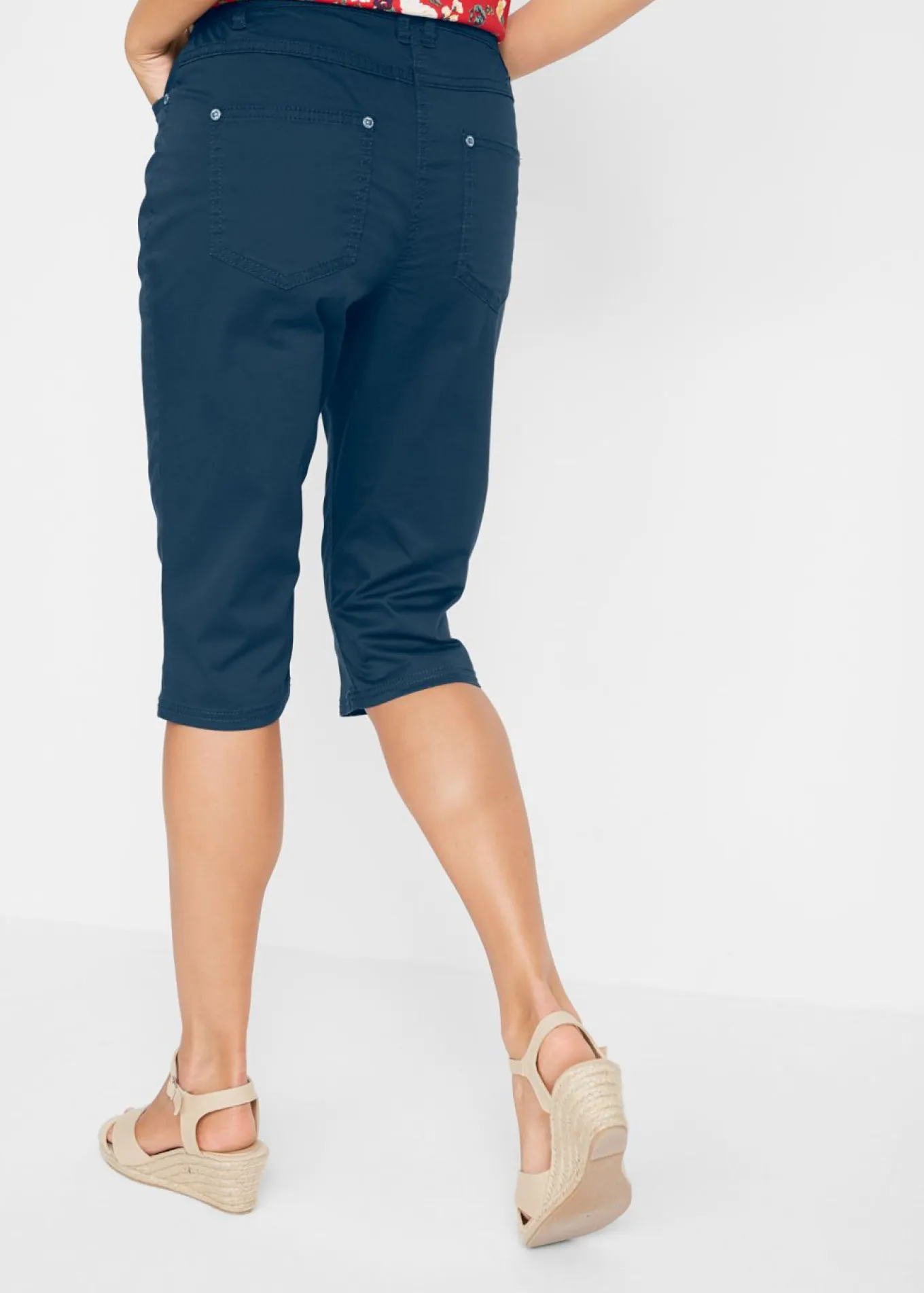 Bermudas con cintura elástica