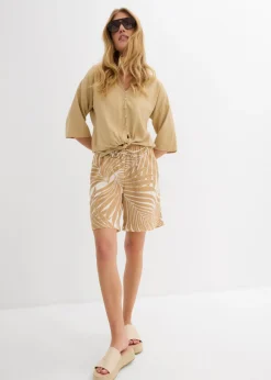 Bermudas con cintura elástica