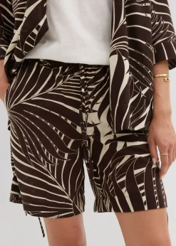 Bermudas con cintura elástica