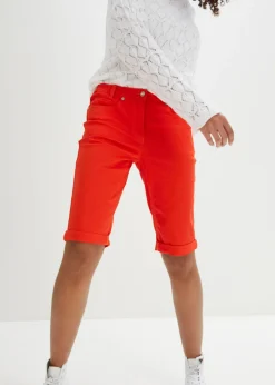 Bermudas con cintura elástica