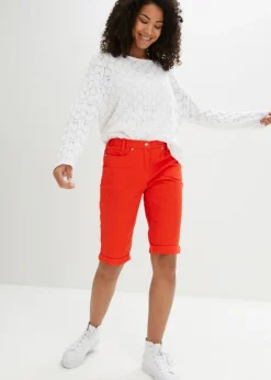 Bermudas con cintura elástica