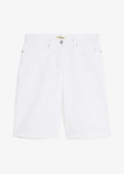 Bermudas con dobladillo abierto