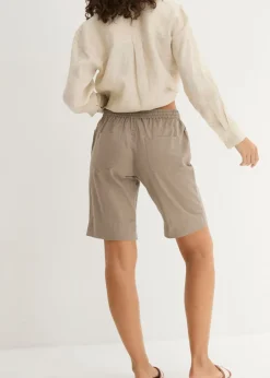 Bermudas con lino