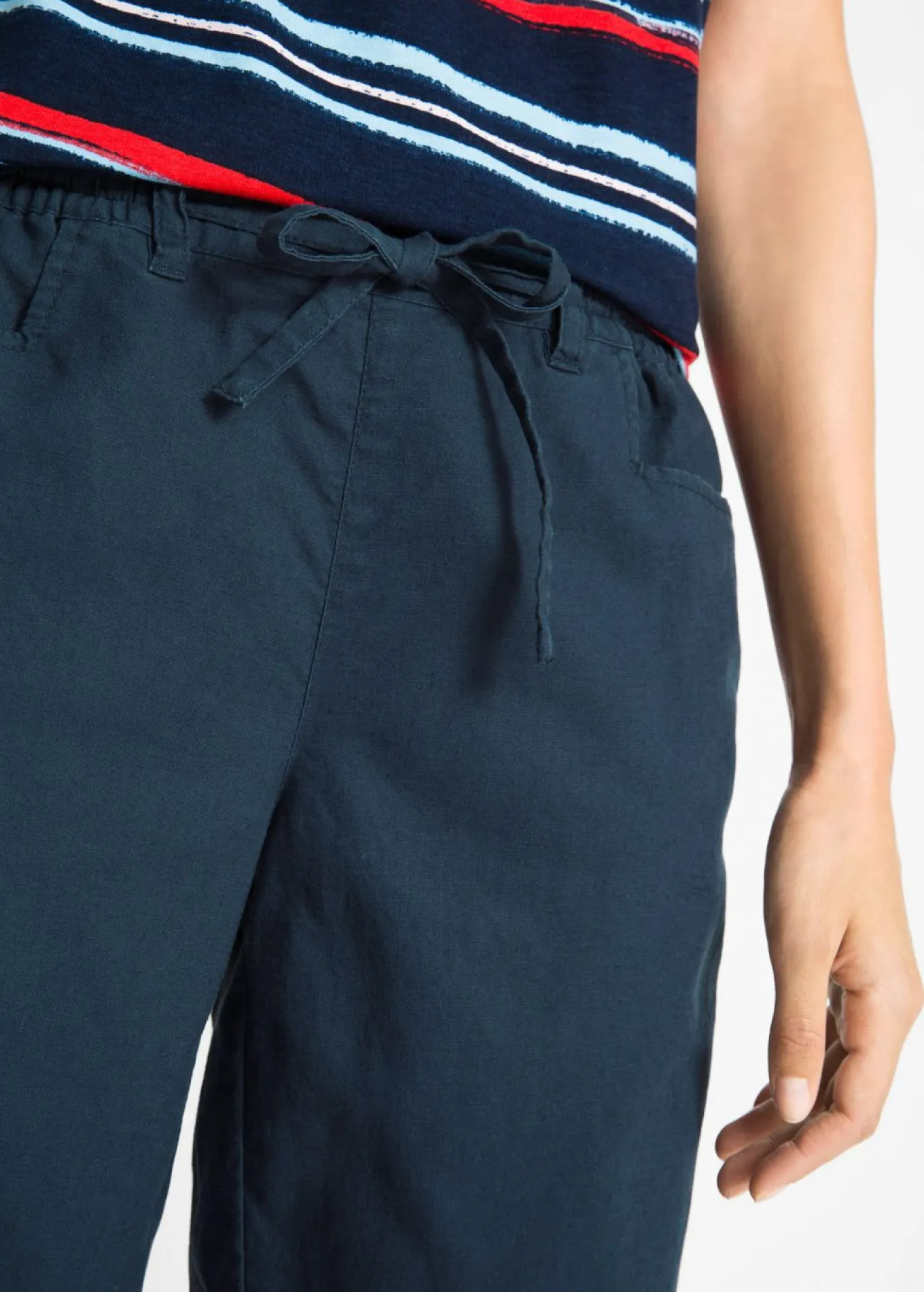 Bermudas con lino