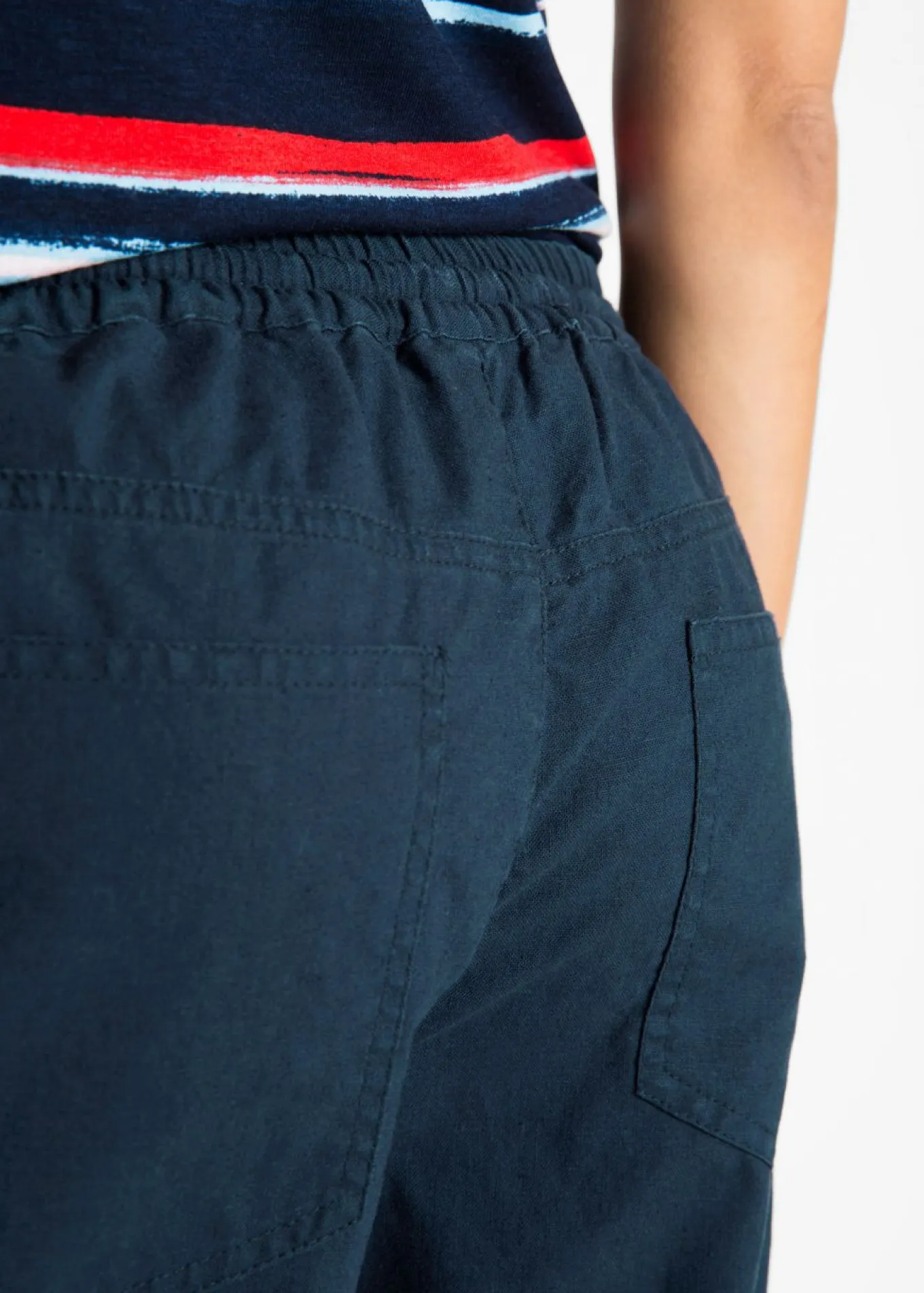 Bermudas con lino