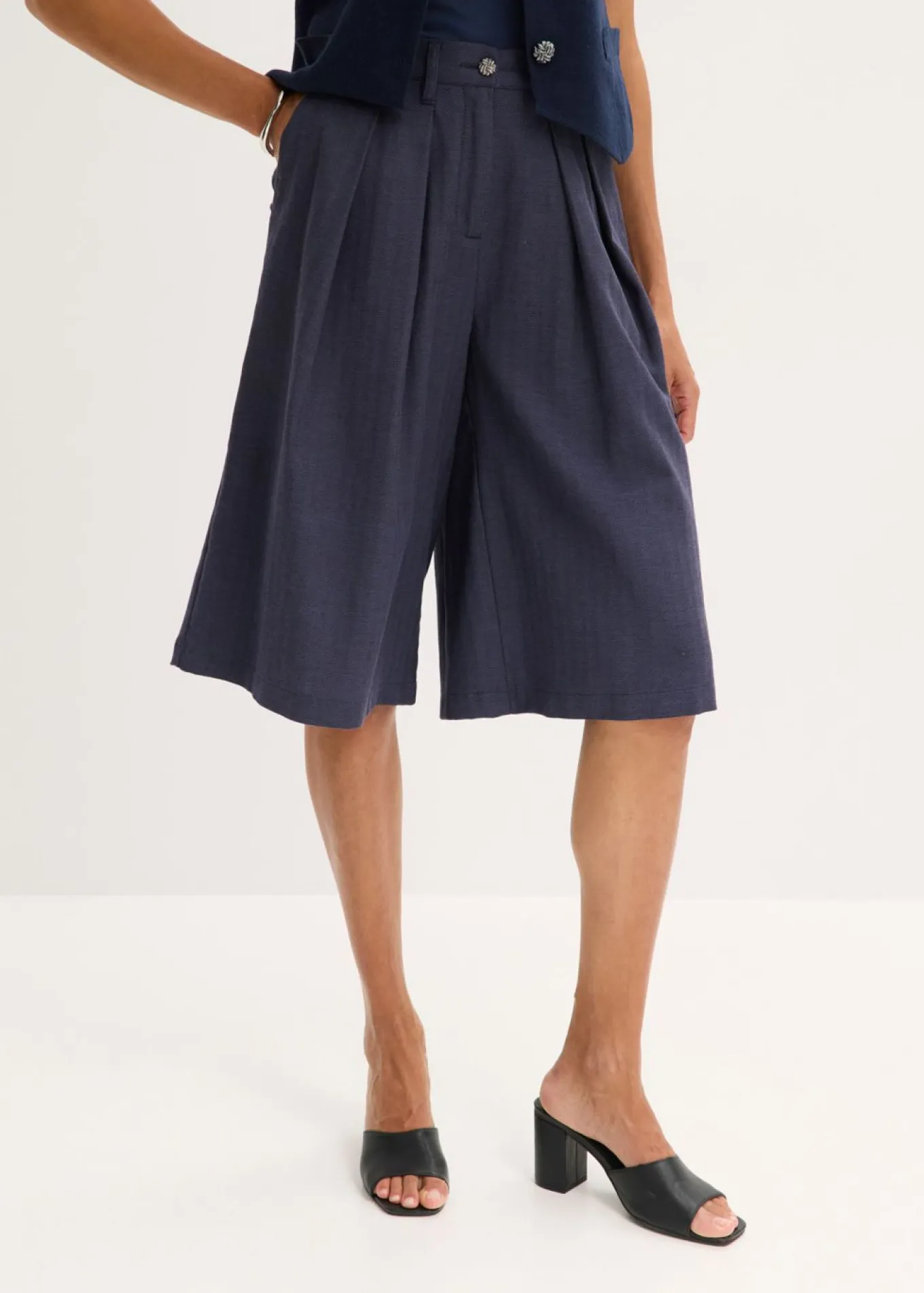 Bermudas con pinzas