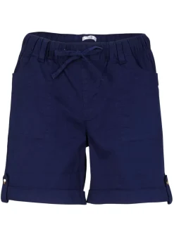 Bermudas de algodón con cinturilla elástica
