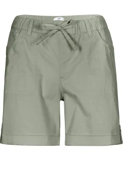 Bermudas de algodón con cinturilla elástica