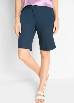 Bermudas de algodón con cinturilla cómoda