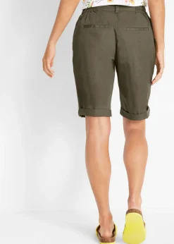 Bermudas de algodón con cinturilla cómoda