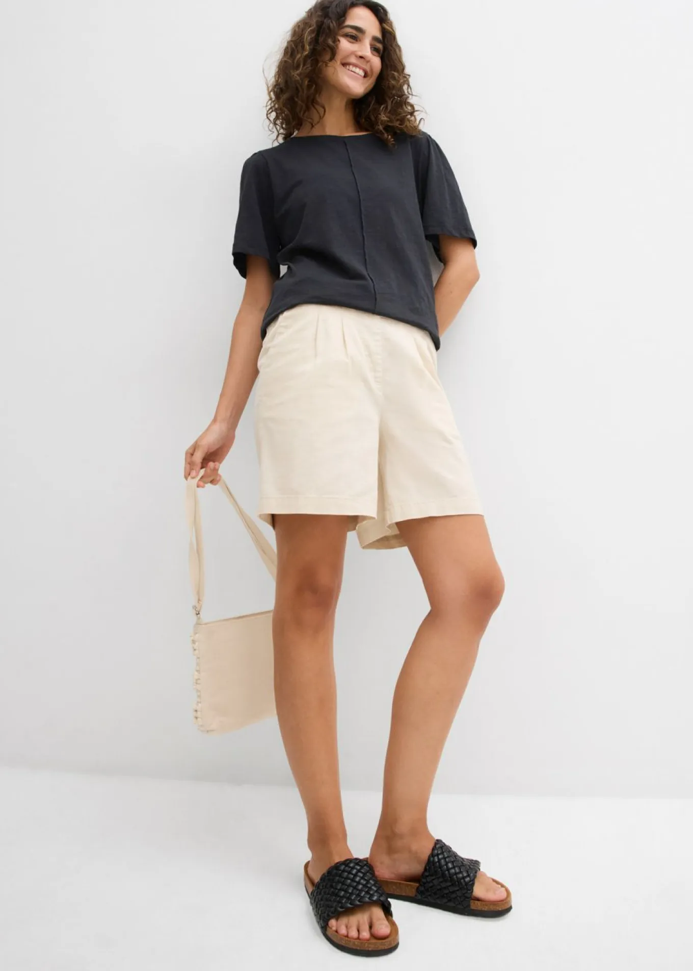 Bermudas de algodón puro