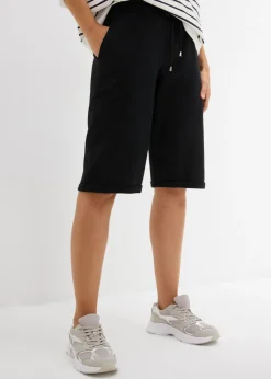 Bermudas de chándal con dobladillo