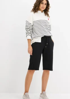 Bermudas de chándal con dobladillo
