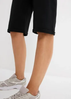 Bermudas de chándal con dobladillo