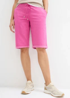 Bermudas de chándal con dobladillo