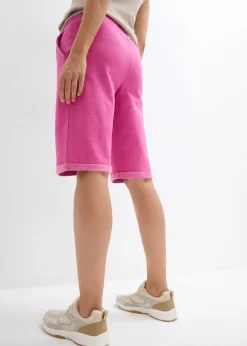 Bermudas de chándal con dobladillo