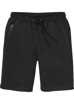 Bermudas de chándal con prácticos bolsillos con cremallera