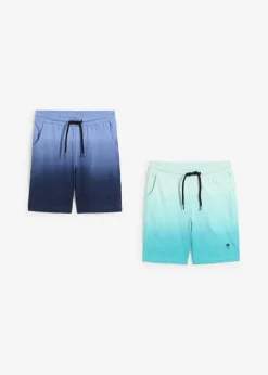 Bermudas de chándal de algodón puro (2 unidades)