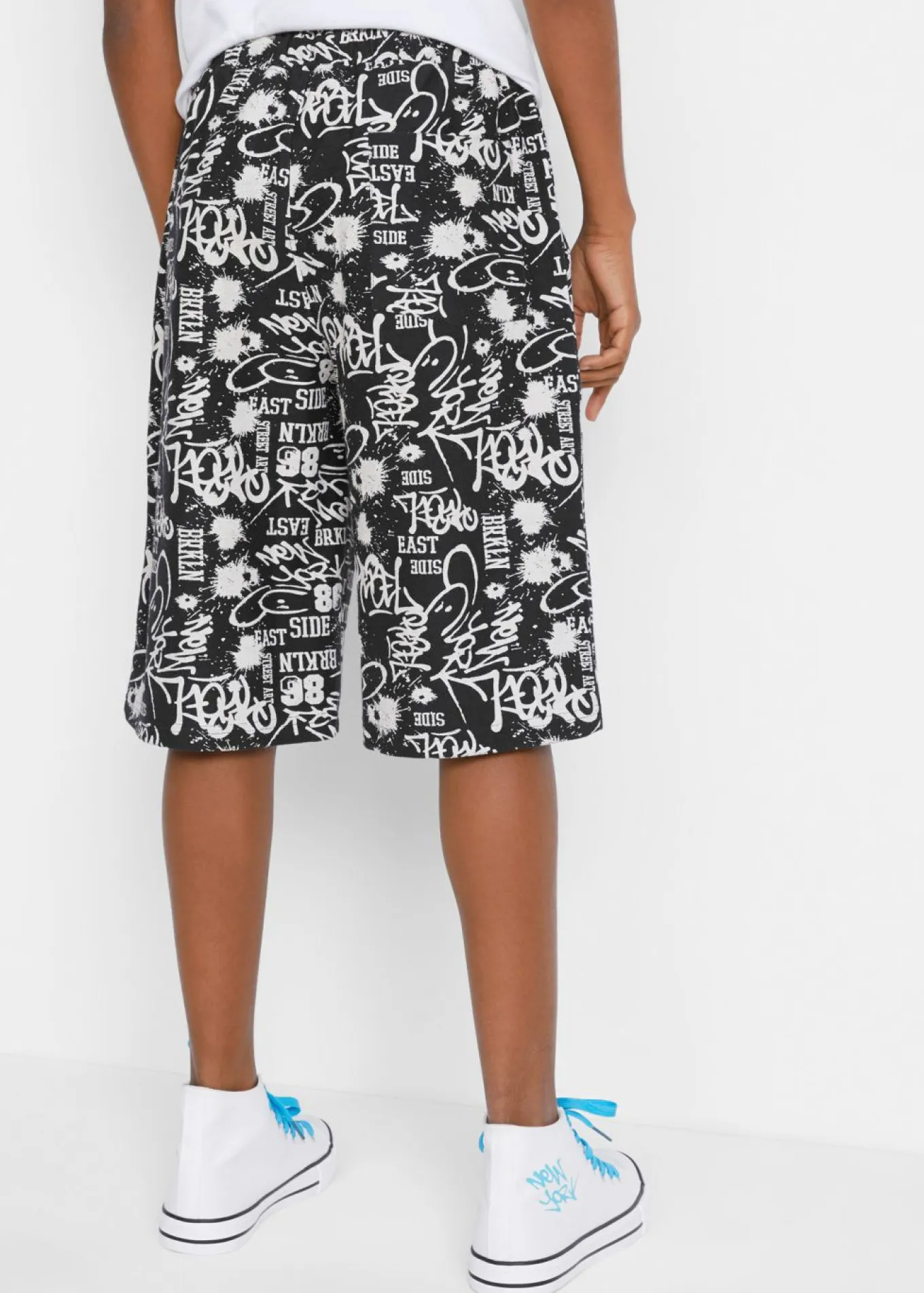 Bermudas de chándal de algodón orgánico puro