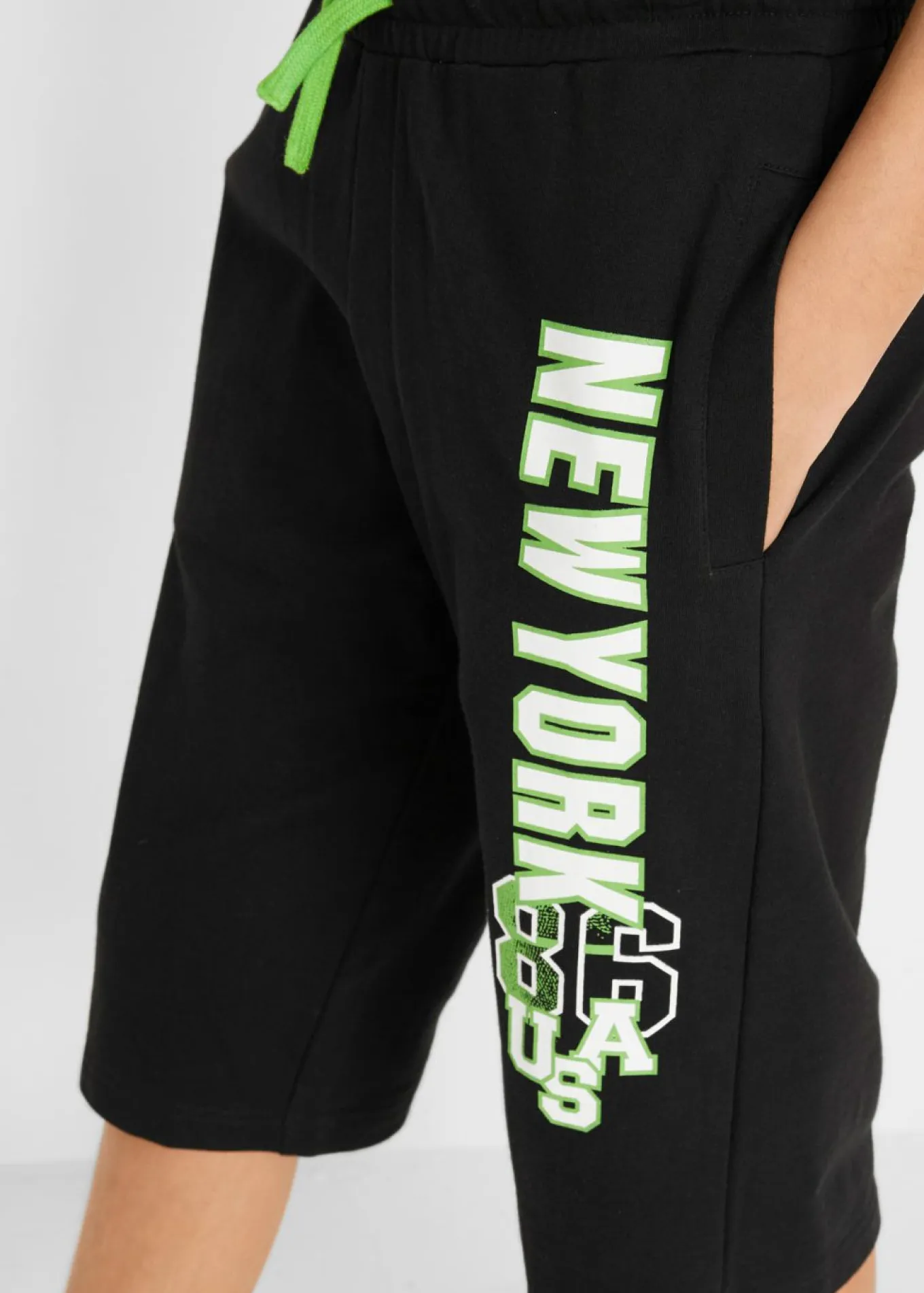 Bermudas de chándal de algodón puro