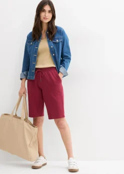 Bermudas de chándal de algodón puro