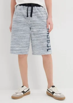 Bermudas de chándal de suave mezcla de algodón