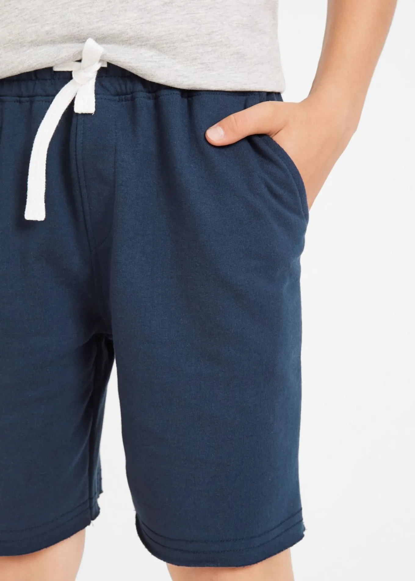 Bermudas de chándal de suave mezcla de algodón (2 unidades)
