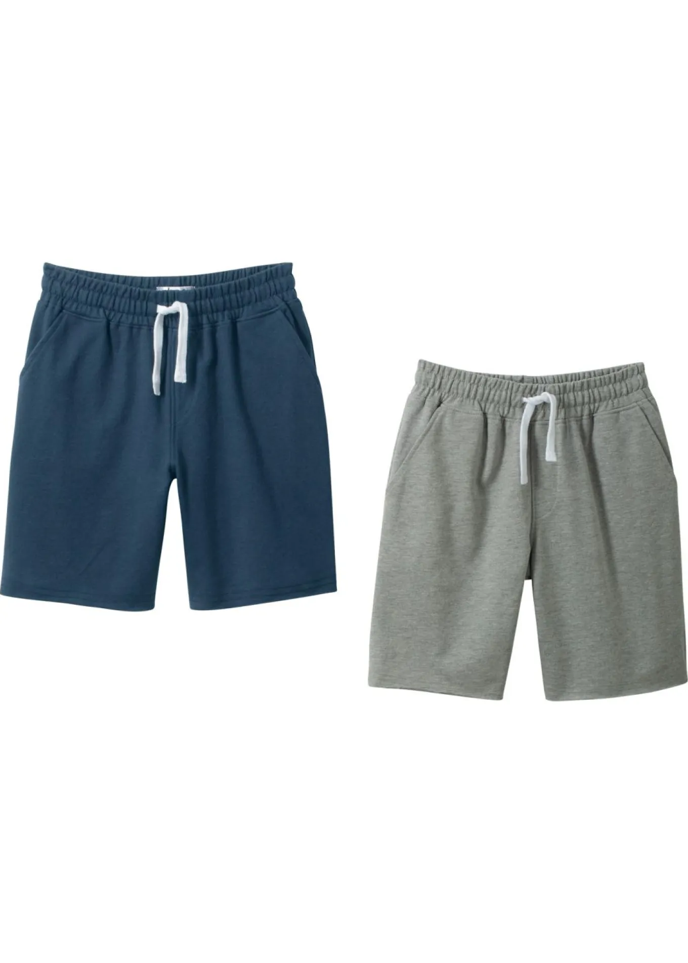 Bermudas de chándal de suave mezcla de algodón (2 unidades)