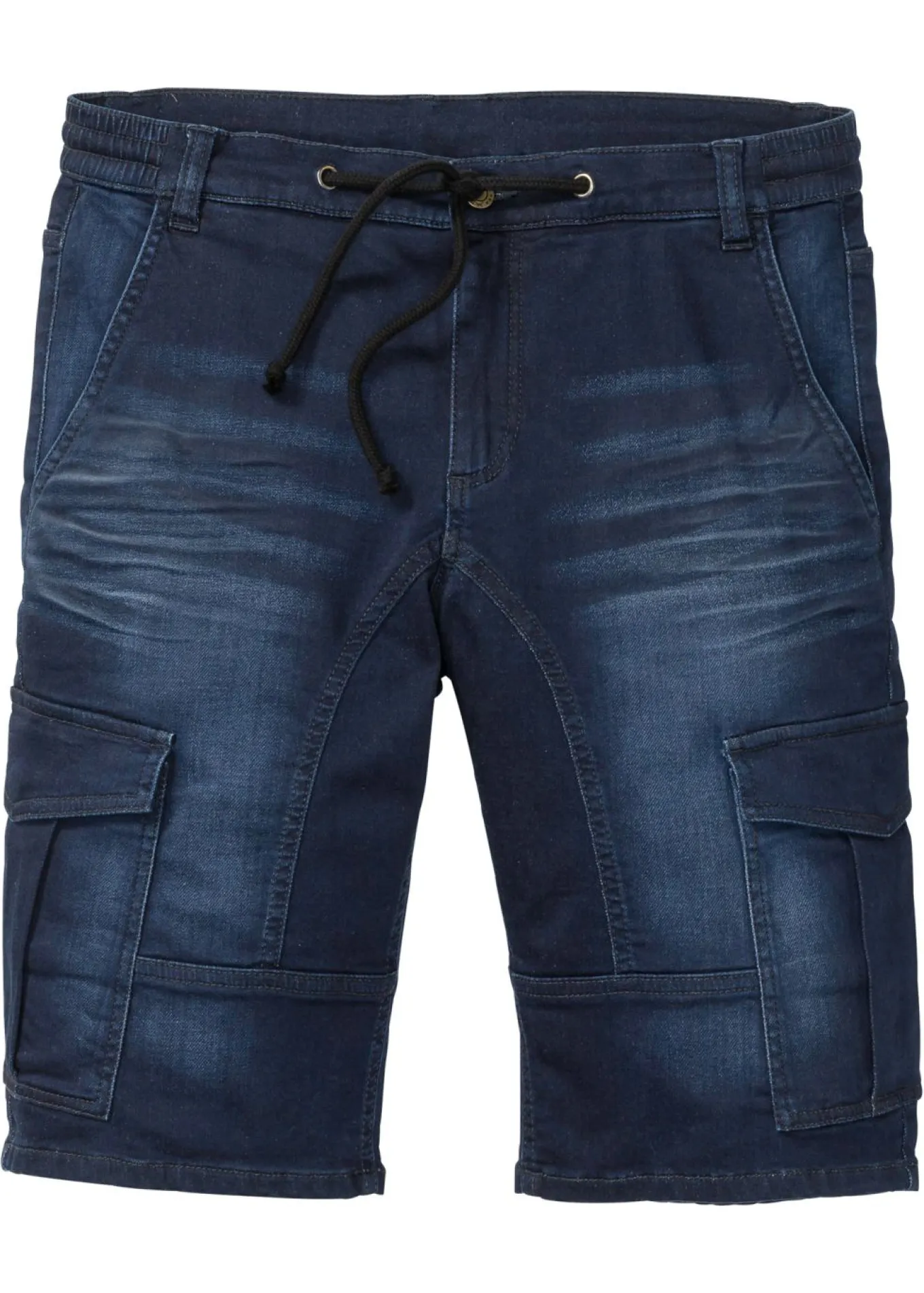 Bermudas de chándal estilo vaquero, regular fit