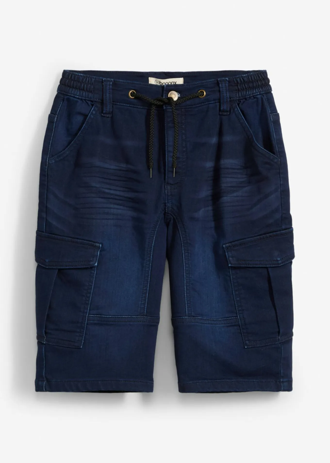 Bermudas de chándal estilo vaquero, regular fit