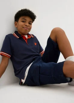 Bermudas de chándal estilo vaquero, regular fit