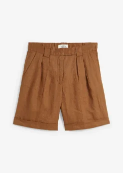 Bermudas de lino puro