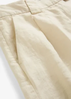 Bermudas de lino puro