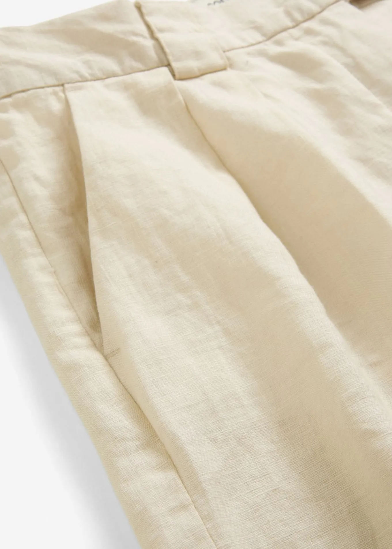 Bermudas de lino puro