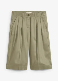 Bermudas de lyocell fluido