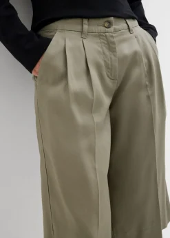 Bermudas de lyocell fluido