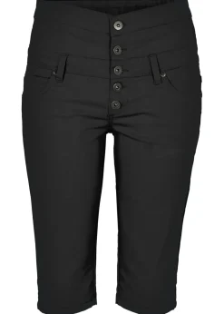 Bermudas de mezcla de algodón elástico