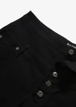 Bermudas de mezcla de algodón elástico
