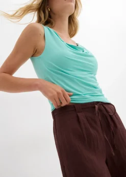 Bermudas de mezcla de viscosa fluida