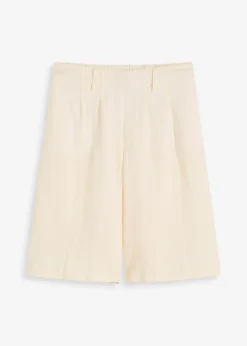 Bermudas de mezcla de viscosa suave
