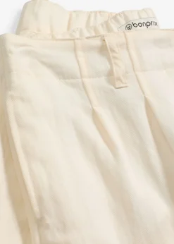 Bermudas de mezcla de viscosa suave