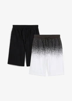 Bermudas de punto (2 unidades) de algodón orgánico puro