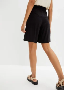 Bermudas de punto con cinturilla cómoda