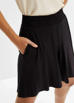 Bermudas de punto con cinturilla cómoda