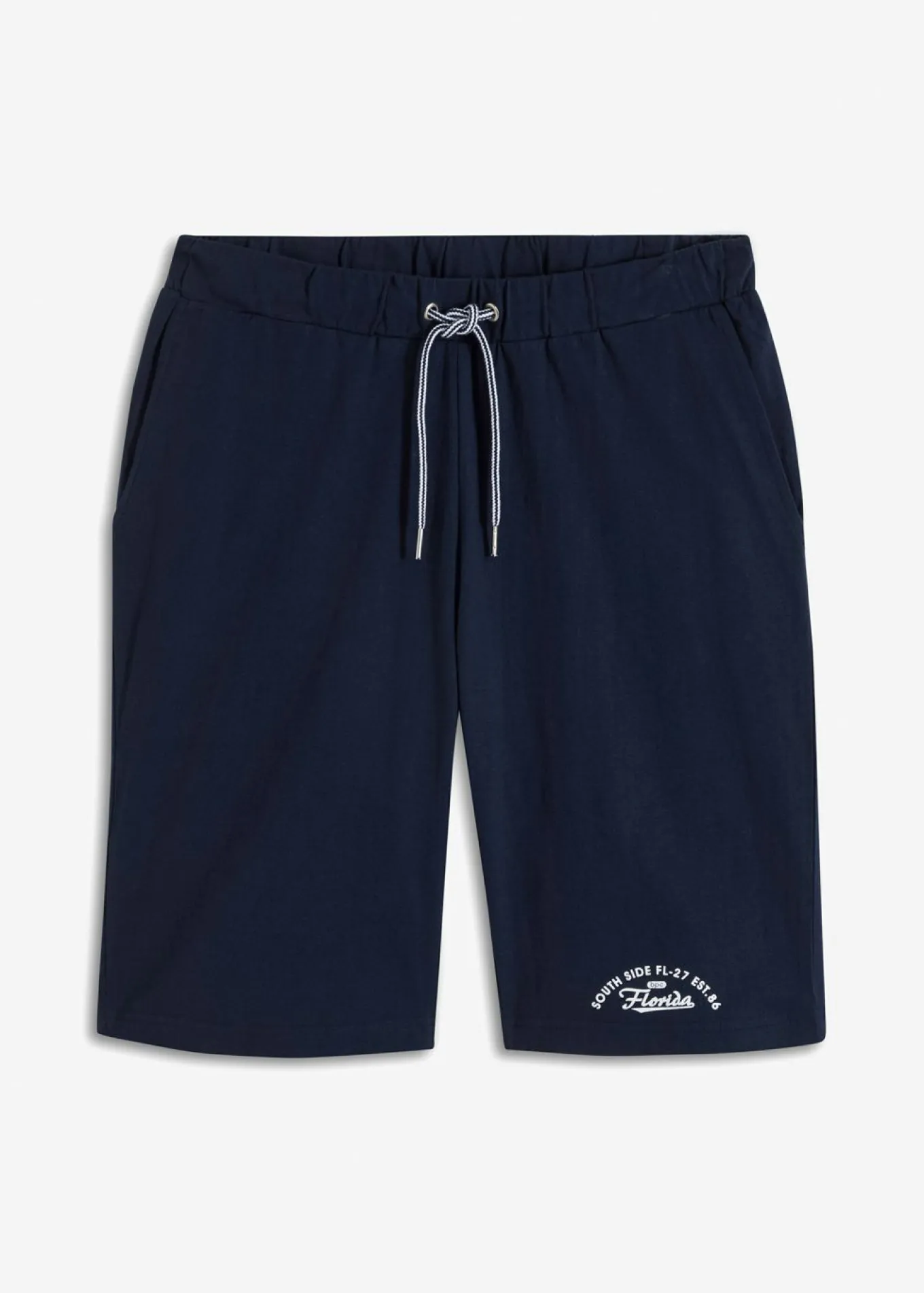 Bermudas de punto de algodón orgánico puro