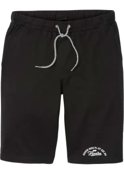 Bermudas de punto de algodón orgánico puro